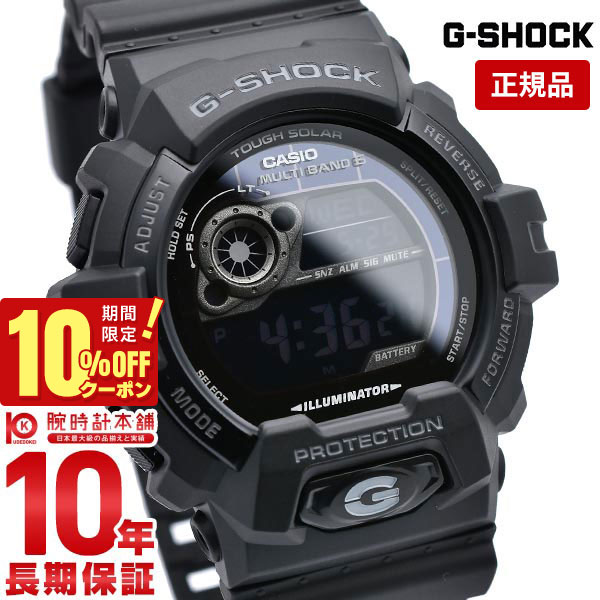 カシオ Gショック G-SHOCK タフソーラー 電波時計 MULTIBAND 6 GW-8900A-1JF メンズ 腕時計 時計