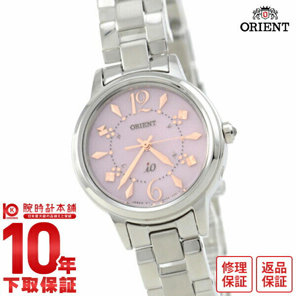 【最大1万円OFFクーポン！26日9:59まで】オリエント ORIENT イオ スイートジュエリーボックス ソーラー電波 WI0011SD [正規品] レディース 腕時計 時計就職祝い 女性 プレゼント