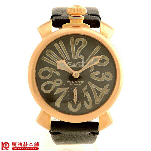 ガガ ミラノ 腕時計（メンズ） 【最大2000円OFFクーポン！5/9 20:00より】GaGaMILANO ガガミラノ 5011 VINTAGE BK メンズ 腕時計 時計【あす楽】