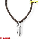 【10％OFFクーポン！5/7 9:59まで】アクセサリー(ポリス) police 20575PLB01 メンズ