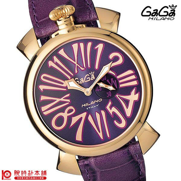 ガガ ミラノ 腕時計（メンズ） ガガミラノ GaGaMILANO マヌアーレスリム 46MM 5085.3 メンズ