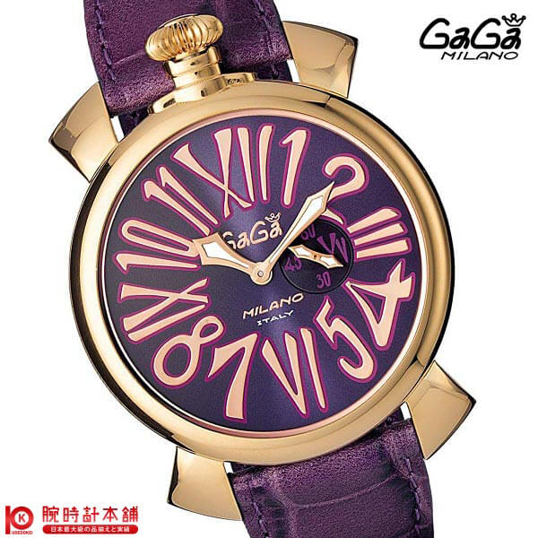 ガガ ミラノ 腕時計（メンズ） 【10％OFFクーポン！6/1 0:00より】ガガミラノ GaGaMILANO マヌアーレスリム 46MM 5085.3 メンズ