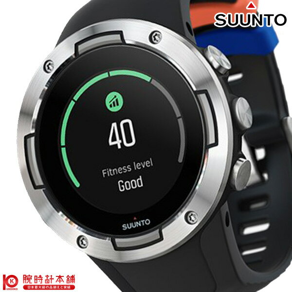 【最大2000円OFFクーポン！5/16 1:59まで】【LINE登録で500円OFFクーポン】【正規品】スント SUUNTO SUUNTO 5 Black Steel SS050445000 ユニセックス