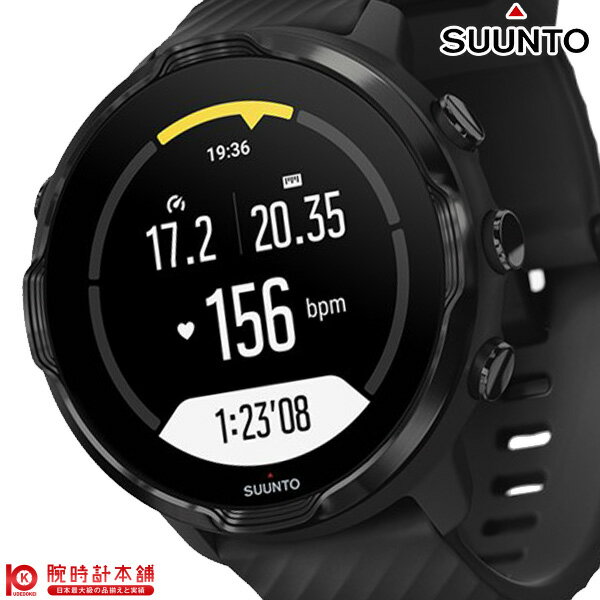 【最大2000円OFFクーポン！5/16 1:59まで】【LINE登録で500円OFFクーポン】【正規品】スント SUUNTO SUUNTO7 All Black SS050378000 ユニセックス