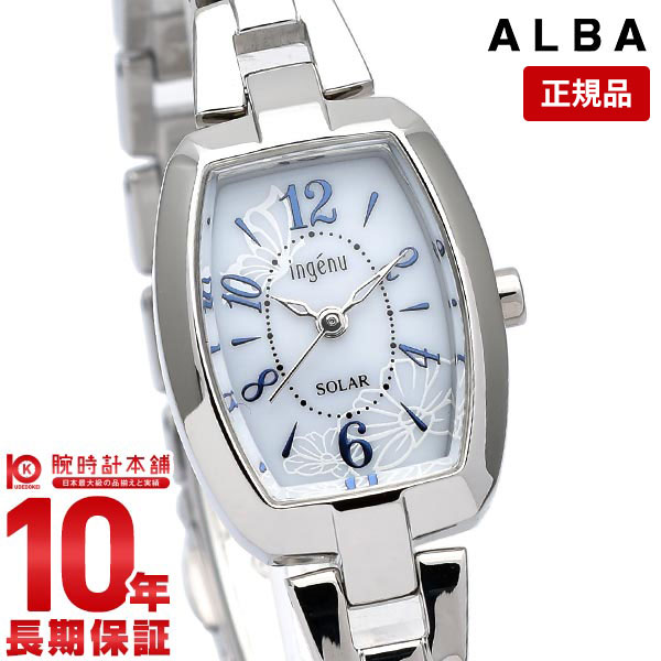 セイコー アルバ 腕時計（レディース） 【購入後1年以内なら3,210円で下取り交換可】セイコー アルバ アンジェーヌ 腕時計 レディース ソーラー SEIKO ALBA AHJD424 シルバー入荷後、3営業日以内に発送