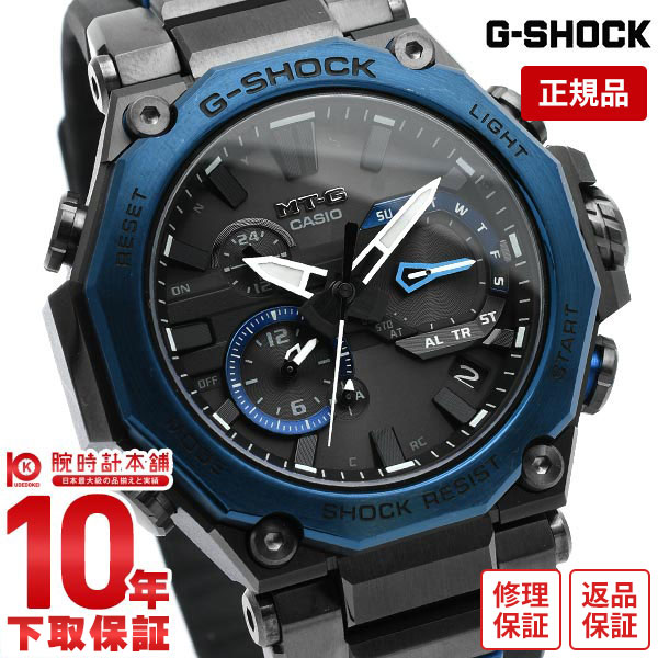 【30日限定！店内最大ポイント37.5倍！23:59まで】 Gショック G-SHOCK MT-G 電波 ソーラー おすすめ アナログ ジーショック 時刻合わせ 自動 カーボンモノコック 新作 カシオ MTG-B2000B-1A2JF 腕時計 メンズ 黒