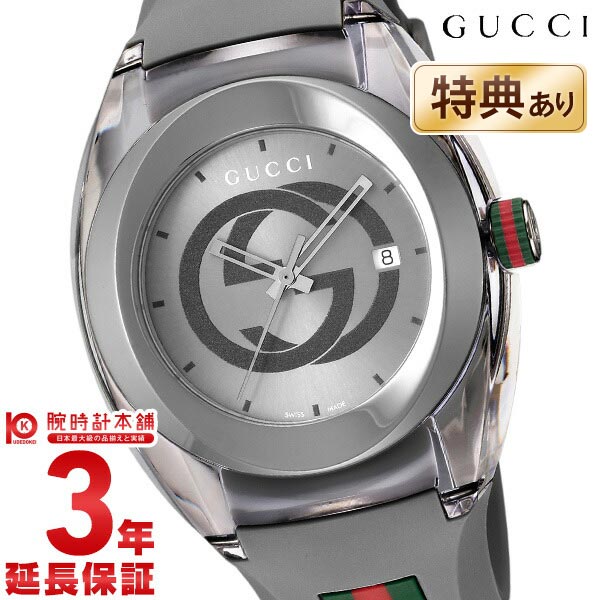 グッチ 腕時計（メンズ） 【今だけ10％OFFクーポン！6/26 9:59まで！】グッチ GUCCI シンク SYNC YA137109A メンズ【あす楽】