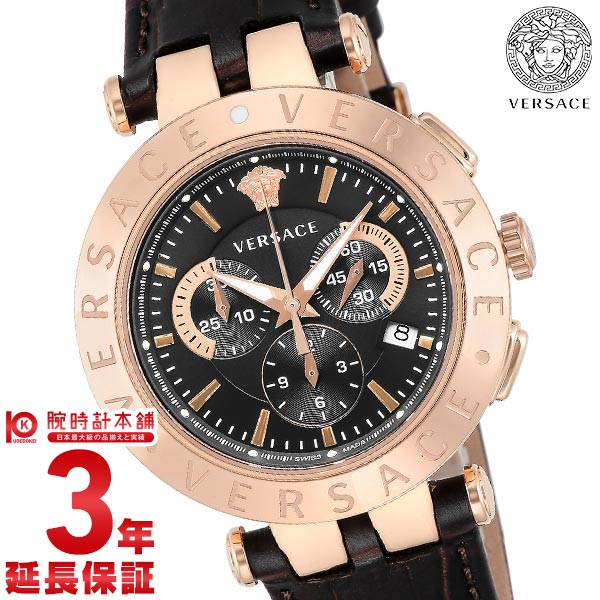 【最大2000円OFFクーポン！5/16 1:59まで】ヴェルサーチ VERSACE V-RACECHRONO VERQ00320 メンズ