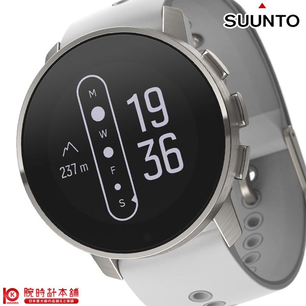 【最大2000円OFFクーポン！5/16 1:59まで】【LINE登録で500円OFFクーポン】【正規品】スント SUUNTO9 PEAK LIGHT GRAY TITANIUM SS050519000 ユニセックス【あす楽】