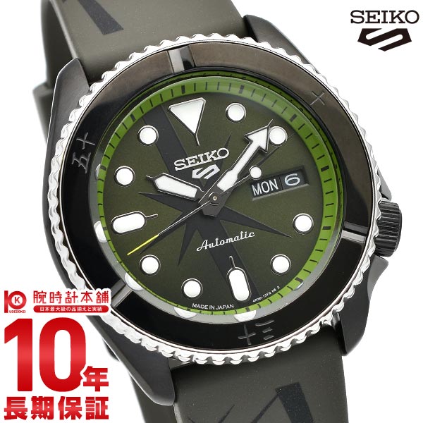 腕時計, メンズ腕時計 5 SEIKO5sports ONE PIECE ZORO 5000 SBSA153 BOX LIMITED EDITION