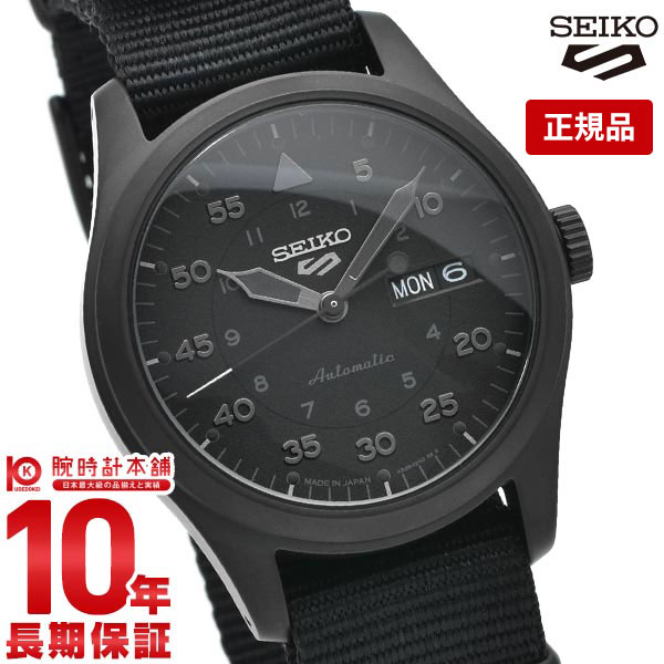 【購入後1年以内なら10,296円で下取り交換可】セイコー5スポーツ メンズ 腕時計 SEIKO5sports SBSA167 メカニカル 自動巻 手巻つき ステルスブラック FIELD/MILITARYデザイン【あす楽】