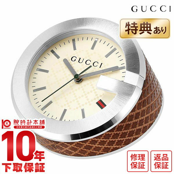 【今だけ10％OFFクーポン！6/26 9:59まで！】グッチ GUCCI テーブルクロック YC210005 ユニセックス【..