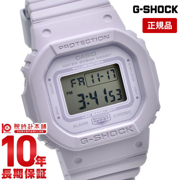 【購入後1年以内なら3,564円で下取り交換可】カシオ Gショック G-SHOCK OneToneBasic GMD-S5600BA-6JF ユニセックス パープル ワントーンペーシック GMDS5600BA6JF【あす楽】