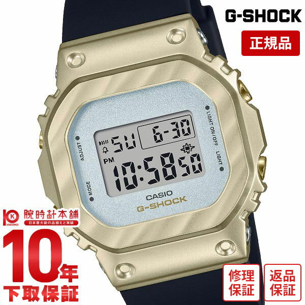 【購入後1年以内なら8,019円で下取り交換可】カシオ Gショック G-SHOCK Belle Courbe Bezel GM-S5600BC-1JF メンズ ベルカーブ ライトイエローゴールド×ブラック オクタゴンベゼル【あす楽】