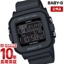 【イメージ違いも90日間は返品OK!】カシオ ベビーG BABY-G 四角 スクエア オールブラック デジタル BGD-10-1JF レディース BGD101J...
