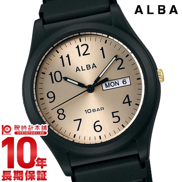 セイコー アルバ 腕時計（メンズ） 【購入後1年以内なら1,155円で下取り交換可】セイコー アルバ ALBA AQPJ412 ユニセックス アルバクオーツ スタンダード入荷後、3営業日以内に発送