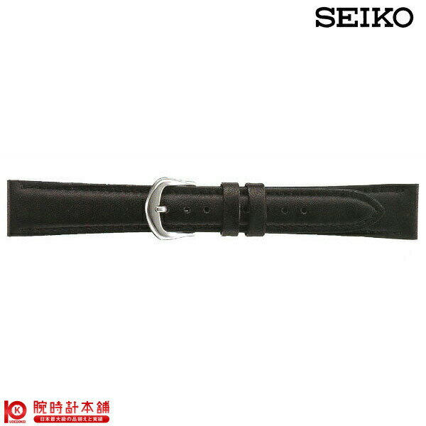替えベルト セイコー(正規品) 牛革スムース切身はっ水ステッチ付 17mm DX58A [正規品] メンズ＆レディ..