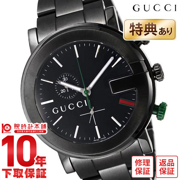 グッチ 腕時計（メンズ） グッチ GUCCI 101シリーズ M Gフェイス クロノグラフ YA101331 メンズ 腕時計 時計