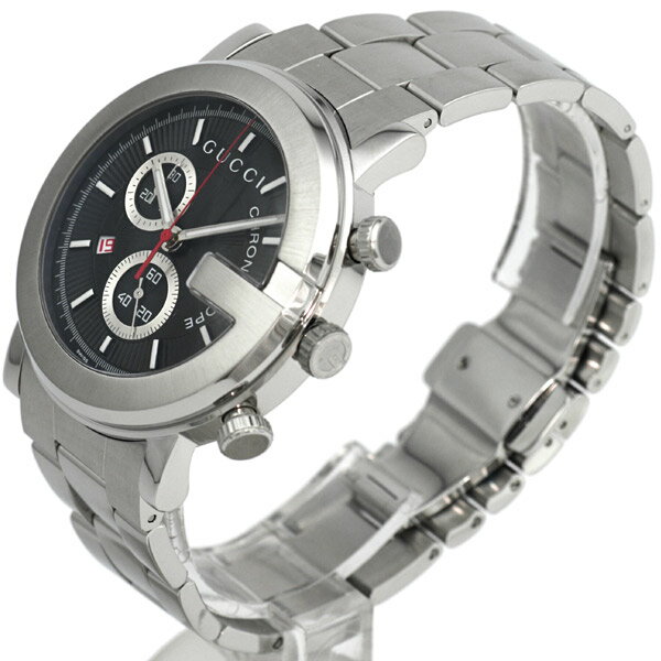 グッチ GUCCI 101シリーズ M Gフェイス クロノグラフ YA101309 メンズ