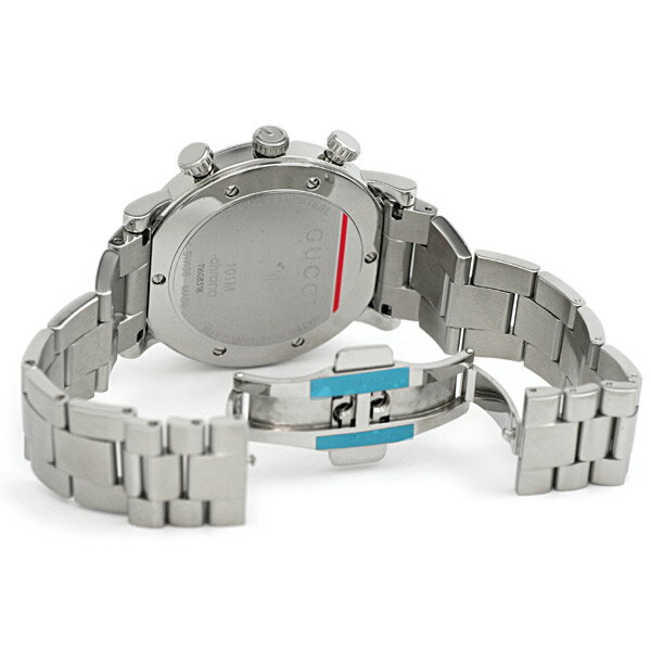 グッチ GUCCI 101シリーズ M Gフェイス クロノグラフ YA101309 メンズ