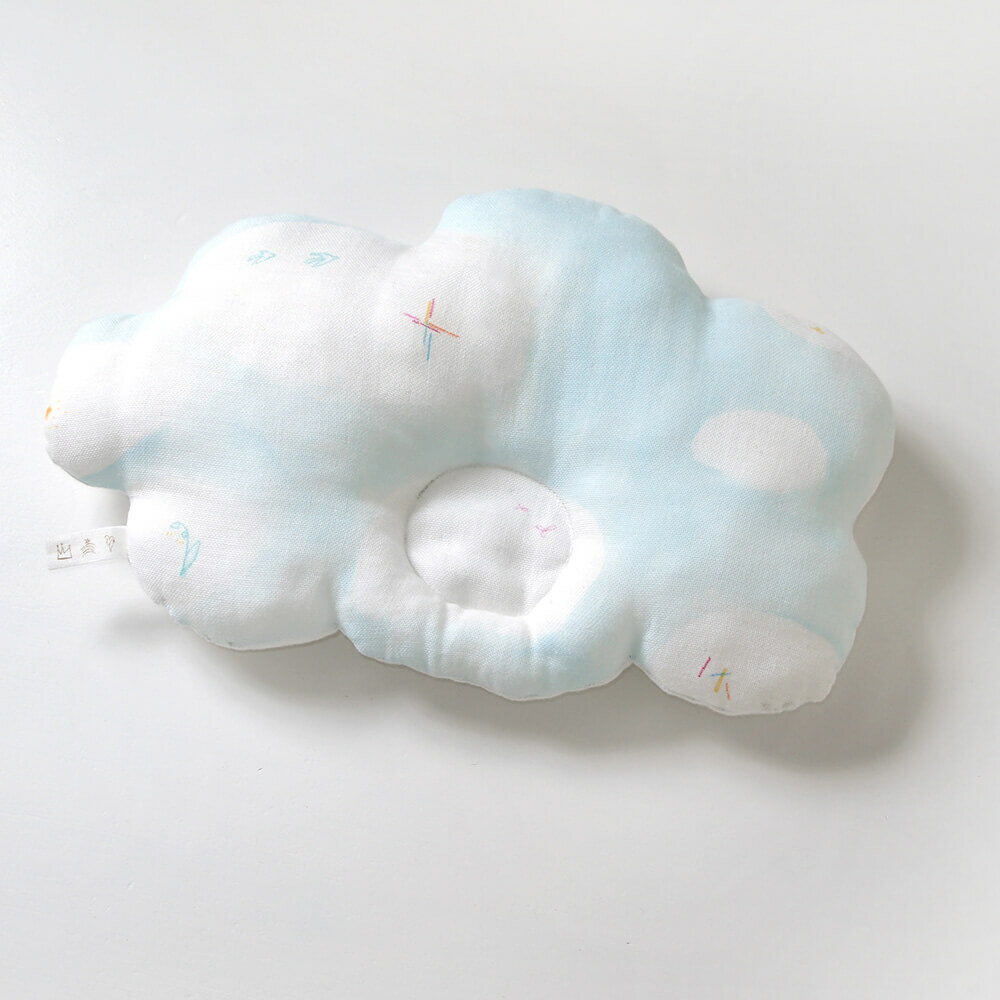 【10mois 公式】NAOMI ITO ナオミイトウ UNRYU わたガーゼ くもまくら [ベビー枕 新生児 赤ちゃん ベビー布団 ベビー寝具 ベビーまくら 出産準備] 2
