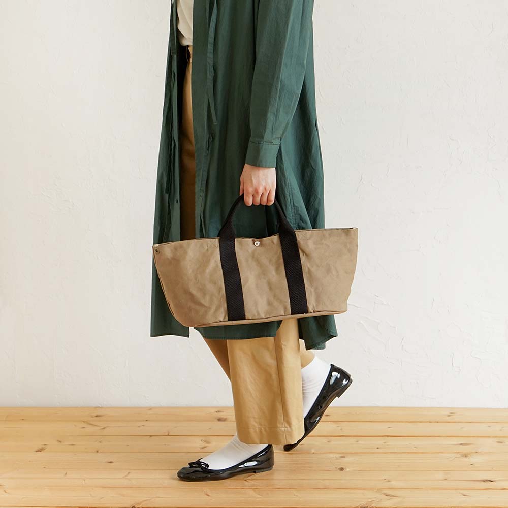 【10mois 公式】10mois ディモワ PATTO SATTO TOTE (パッとサッとトート) C-line ベージュ [日本製 マザーズバッグ 出産準備 ベビーカーにも装着 オーガナイザー 送料無料] 2