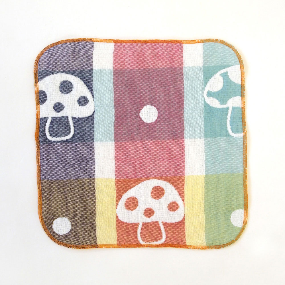 【10mois 公式】Hoppetta ホッペッタ ふくふくガーゼ(6重ガーゼ) ハンカチ&クリップセット[日本製 ギフト 出産祝い スタイ ビブ マルチクリップ ガーゼハンカチ] 3