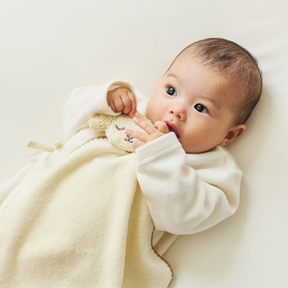 【10mois公式】 チャームハンカチ[ベビー 赤ちゃん 出産準備 ガーゼハンカチ 入園準備 保育園 幼稚園 キッチン タオル 綿 通園 通学 男の子 女の子] 3