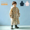 ★全品ポイント10倍!24日20:00〜27日9:59★ 【10mois 公式】レインコート 100-110cm black watch・ flower rai...