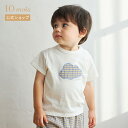 ★P10倍!28日0:00〜30日23:59★ 【公式】ギンガムチェックcloudTシャツ ライトブルー 80cm・90cm・100cm・110cm / 10m...