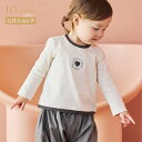 Tシャツ オフホワイト 70-80cm・80-90cm / マティス × 10mois[ ベビー服 ベビー 赤ちゃん 女の子 男の子 ワンポイント シンプル ボ...