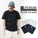 【LIFEWEAR】Made In USA 7oz S/S POCKET Tee