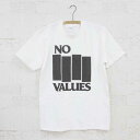 【MUSIC Tee(ミュージックティー)】No Values (As Worn By Henry Rollins, Black Flag) ノーヴァリューズ ヘンリー ロリンズ ブラックフラッグ