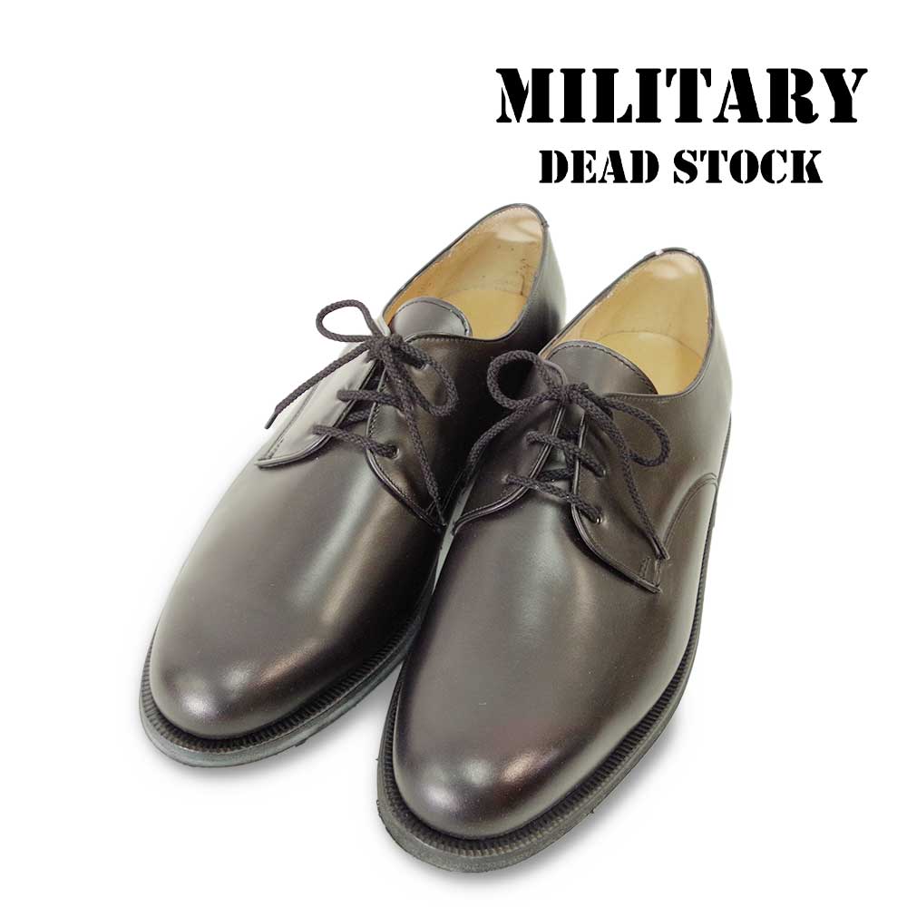 【MILITARY DEADSTOCK(ミリタリーデッドストック)】French Military Officer shoes SIZE42 フランス軍 ..