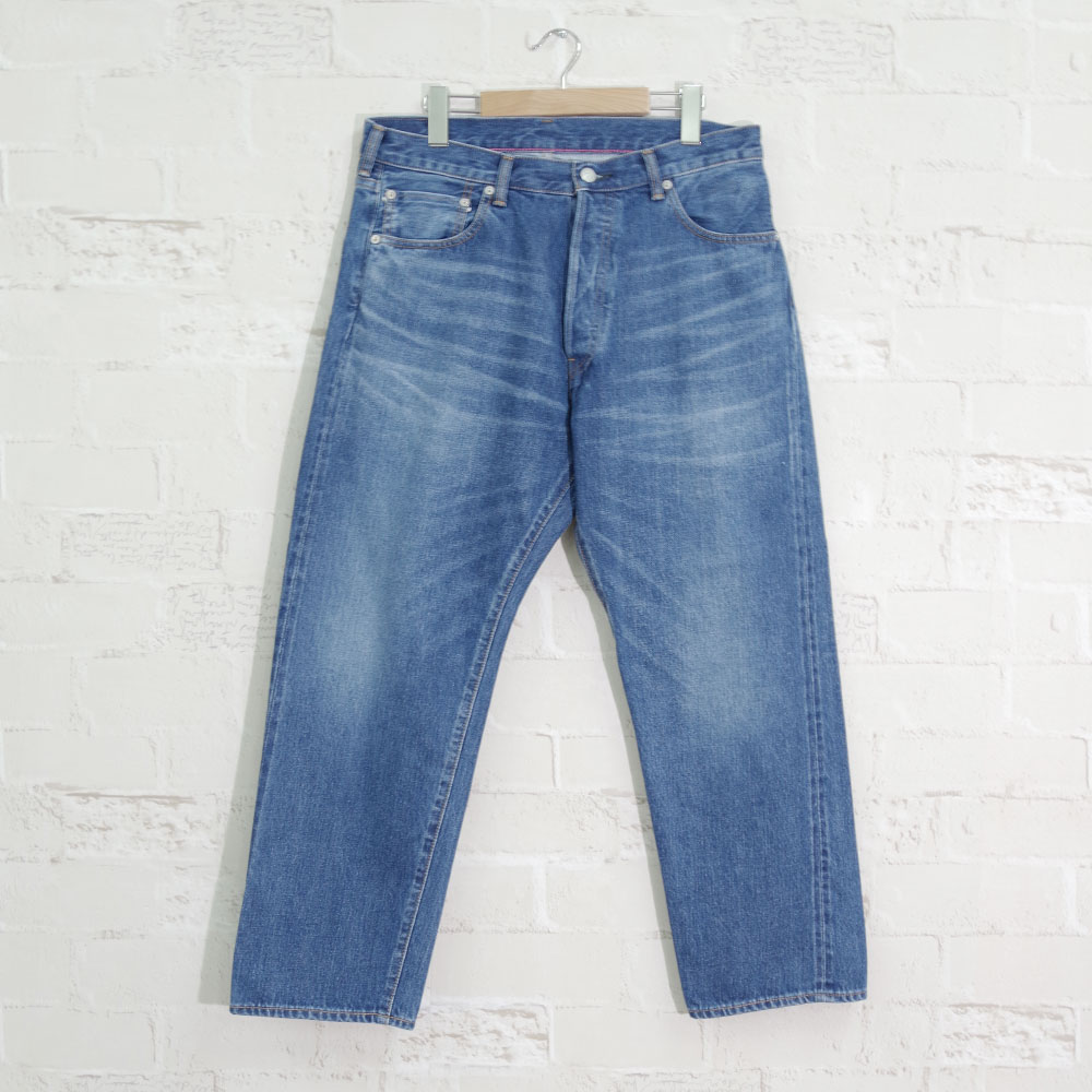 楽天10ver【ORDINARY FITS（オーディナリーフィッツ）】5PKT LOOSE ANKLE DENIM used 5ポケット ルーズアンクルデニム ユーズド