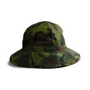 【USA Made DEADSTOCK(アメリカ製デッドストック)】 USA製 DOME HAT Woodland Camo アメリカ製ドームハット ウッドランドカモ