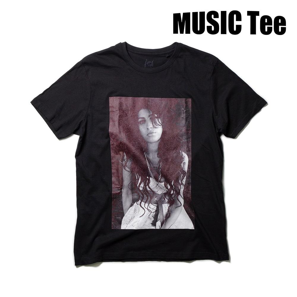 楽天10ver【MUSIC Tee（ミュージックティー）】AMY WINEHOUSE BACK TO BLACK エイミー・ワインハウス バックトゥブラック