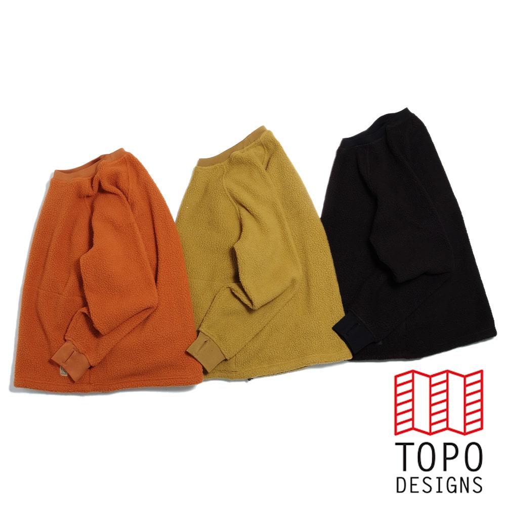 yTOPO DESIGNS(g|fUC)zMOUNTAIN FLEECE CREWNECK }Eet[X N[lbN