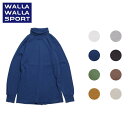 【WALLA WALLA SPORT(ワラワラスポーツ)】1 X 1 RIB TURTLE NECK L/S Tee ワンバイワン リブ タートル ネック ロンティー