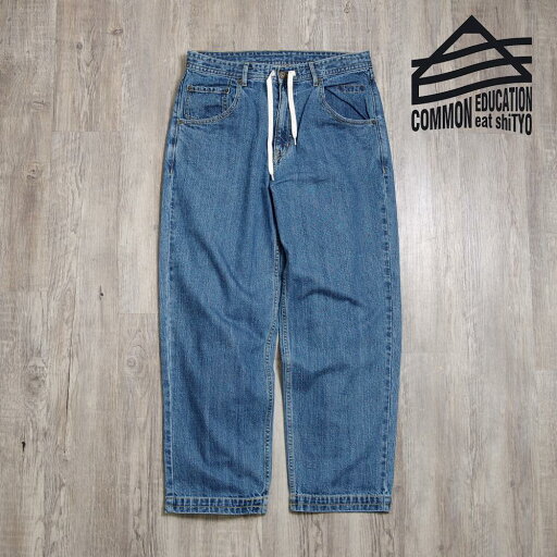 【COMMON EDUCATION(コモンエデュケーション)】TYPE 3 DENIM PANTS FADEBLUE タイプ3 デニムパンツ フェードブルー 【COMMON EDUCATION(コモンエデュケーション)】TYPE 3 DENIM PANTS FADEBLUE タイプ3 デニムパンツ フェードブルー