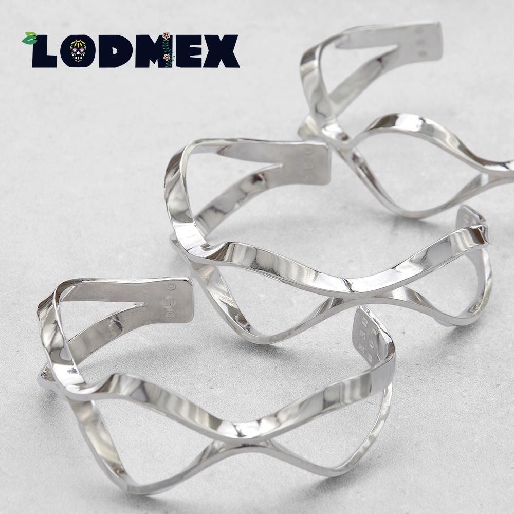 【LODMEX(ロッドメックス)】Silver950 Bangle Model:Xipe シルバーバングル シぺ