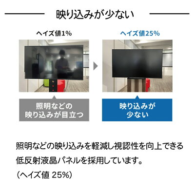 【少量在庫あり!】 シャープ デジタルサイネージ 50インチ PN-HW502 垂直型スタンドセット PN-HW501後継モデル | 業務用 電子看板 ディスプレイ サイネージ 液晶ディスプレイ デジタル 看板 店舗用 液晶パネル 液晶モニター 店舗用品 インフォメーション テンポーズ - Image 3