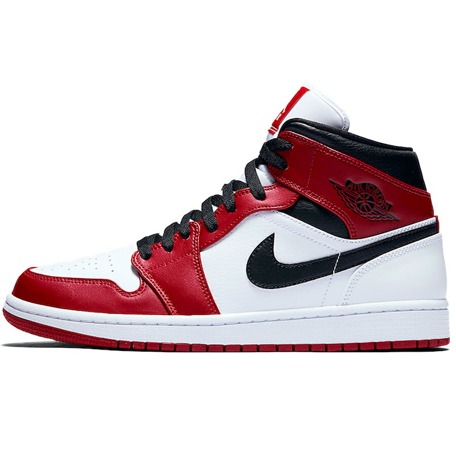 NIKE ナイキ AIR JORDAN 1 MID 'CHICAGO' エア ジョーダン ワン ミッド "シカゴ" メンズ レディース スニーカー WHITE/GYM RED-BLACK ホワイト/ジムレッド ブラック 554724-173