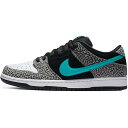 NIKE ナイキ DUNK LOW PRO SB 'ATMOS ELEPHANT' ダンク ロー プロ エスビー "アトモス エレファント" メンズ レディース スニーカー MEDIUM GREY/BLACK-WHITE-CLEAR JADE ミディアムグレー/ブラック ホワイト クリアジェイド BQ6817-009【限定完売モデル】