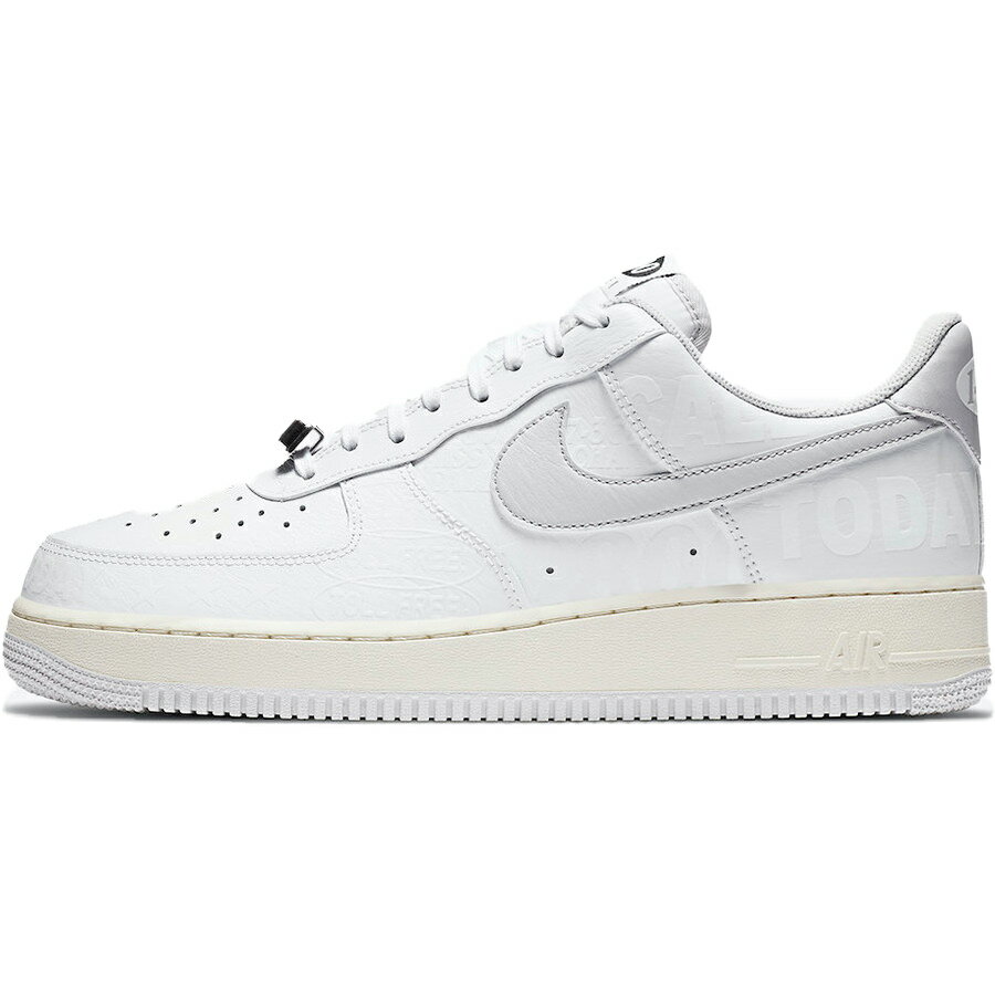 NIKE ナイキ AIR FORCE 1 039 07 PREMIUM 039 TOLL FREE 039 エア フォース ワン プレミアム トールフリー メンズ レディース スニーカー WHITE/VAST GREY-SAIL-BLACK ホワイト/ヴァストグレー セイル ブラック CJ1631-100【限定モデル】