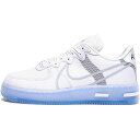 23.5cm NIKE ナイキ AIR FORCE 1 REACT QS 'WHITE ICE' エア フォース ワン リアクト クイックストライク "ホワイトアイス" メンズ レディース スニーカー WHITE/LIGHT BONE-SAIL-RUSH CORAL ホワイト/ライトボーン-セイル-ラッシュコーラル CQ8879-100