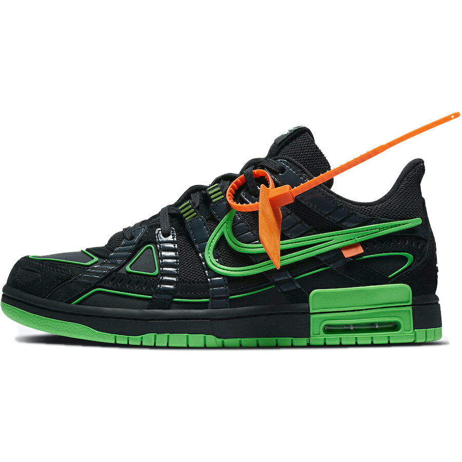 NIKE ナイキ OFF-WHITE X AIR RUBBER DUNK 039 GREEN STRIKE 039 オフ-ホワイト×エア ラバー ダンク グリーン ストライク メンズ レディース スニーカー BLACK/WHITE-GREEN STRIKE ブラック/ホワイト グリーンストライク CU6015-001【海外展開 日本未入荷 米国限定】