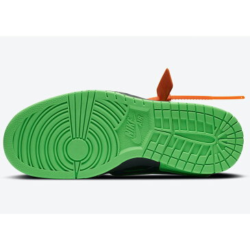 NIKE ナイキ OFF-WHITE X AIR RUBBER DUNK 'GREEN STRIKE' オフ-ホワイト×エア ラバー ダンク