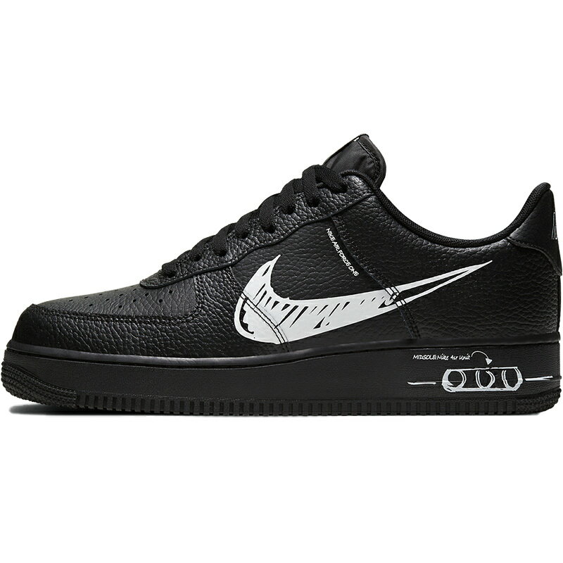 NIKE ナイキ AIR FORCE 1 LOW 'SKETCH BLACK' エア フォース ワン ロー "スケッチ ブラック" メンズ レディース スニーカー BLACK/WHITE-BLACK ブラック/ホワイト-ブラック CW7581-001【限定完売モデル】