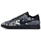 NIKE ナイキ COMME DES GARCONS X WMNS DUNK LOW 'MONOGRAM PRINT' コム・デ・ギャルソン×ウイメンズモデル ダンク ロー "モノグラム プリント" レディース メンズ スニーカー BLACK/BLACK-BLACK CZ2675-001【限定モデル】